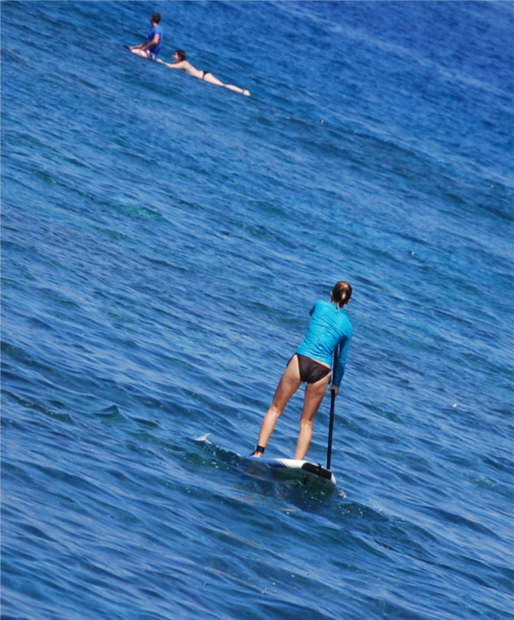 海でのスポーツ